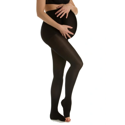 Колготки для беременных без мыска RelaxSan Medicale Cotton Арт. M1090A (15-21 mmHg, I класс) черный