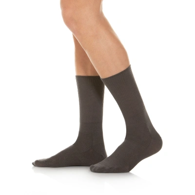 Носки DIABETIC SOCKS Арт.550 с серебряной нитью серый