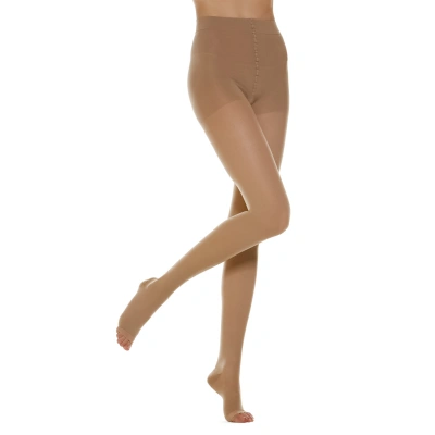 Колготки без мыска RelaxSan Basic Арт. 980A (22-27 mmHg, II класс) светлый беж