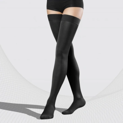 Чулки Tonus Elast Арт. 0402 SOFT (23-32 mmHg, II класс) черный, рост 2