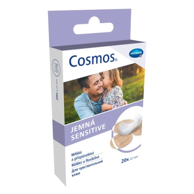 ПЛАСТЫРЬ "COSMOS" SENSITIVE 1,9Х7,2см 20шт
