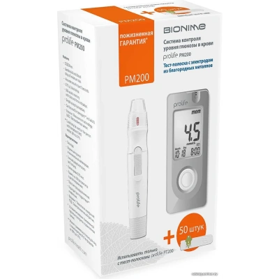 Глюкометр Bionime Prolife PM200 + 50 тест-полосок