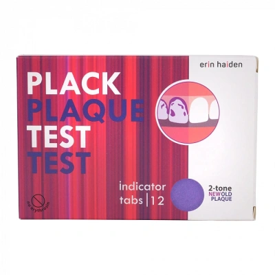 Таблетки для индикации налёта Plack Test, 12 шт